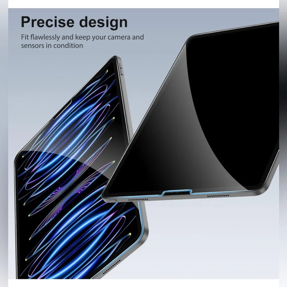 Sparin 2 pack screen protectors 12.9 iPad..waterproof..(NWT) bubble free
